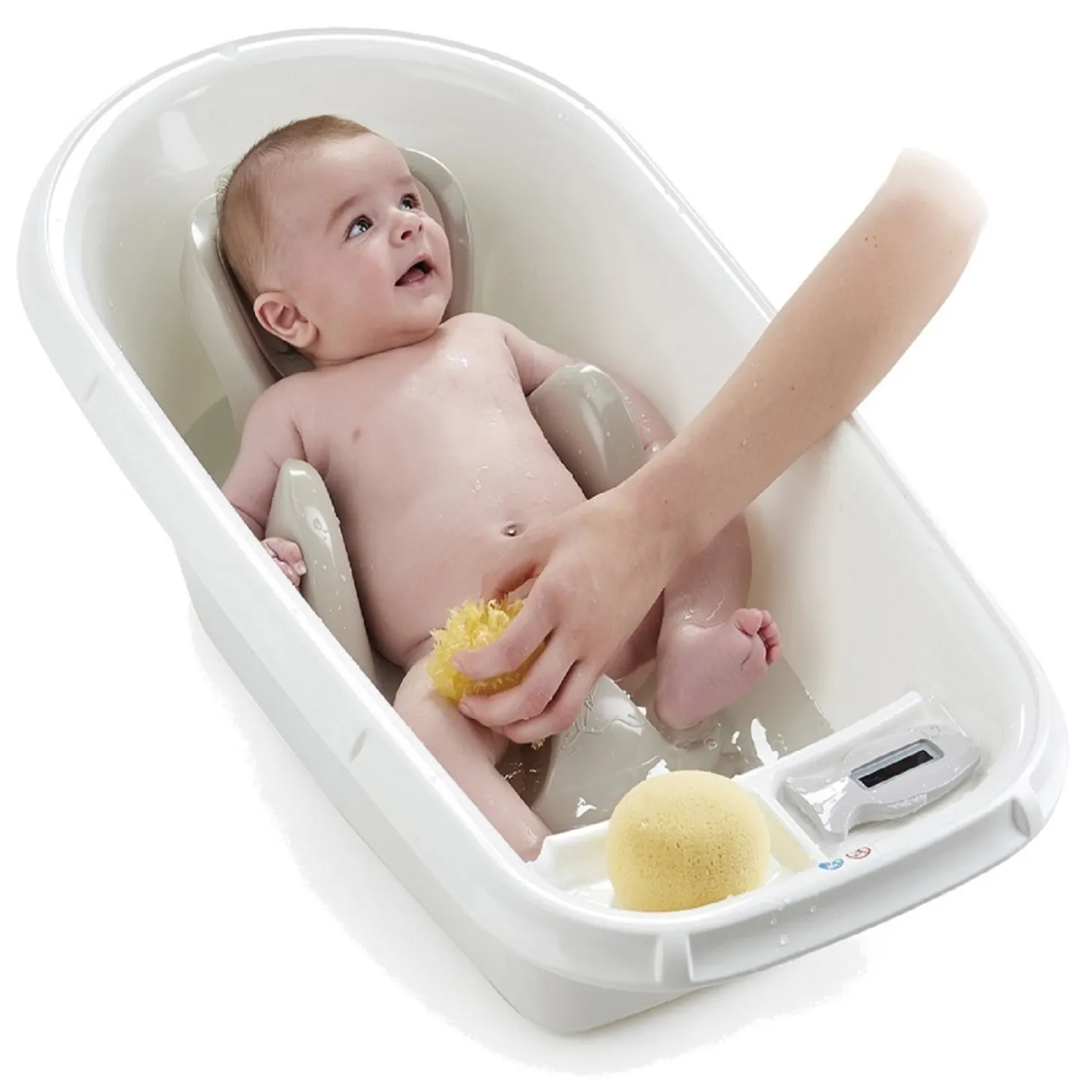 Thermobaby Transat de bain Babycoon Gris Charme