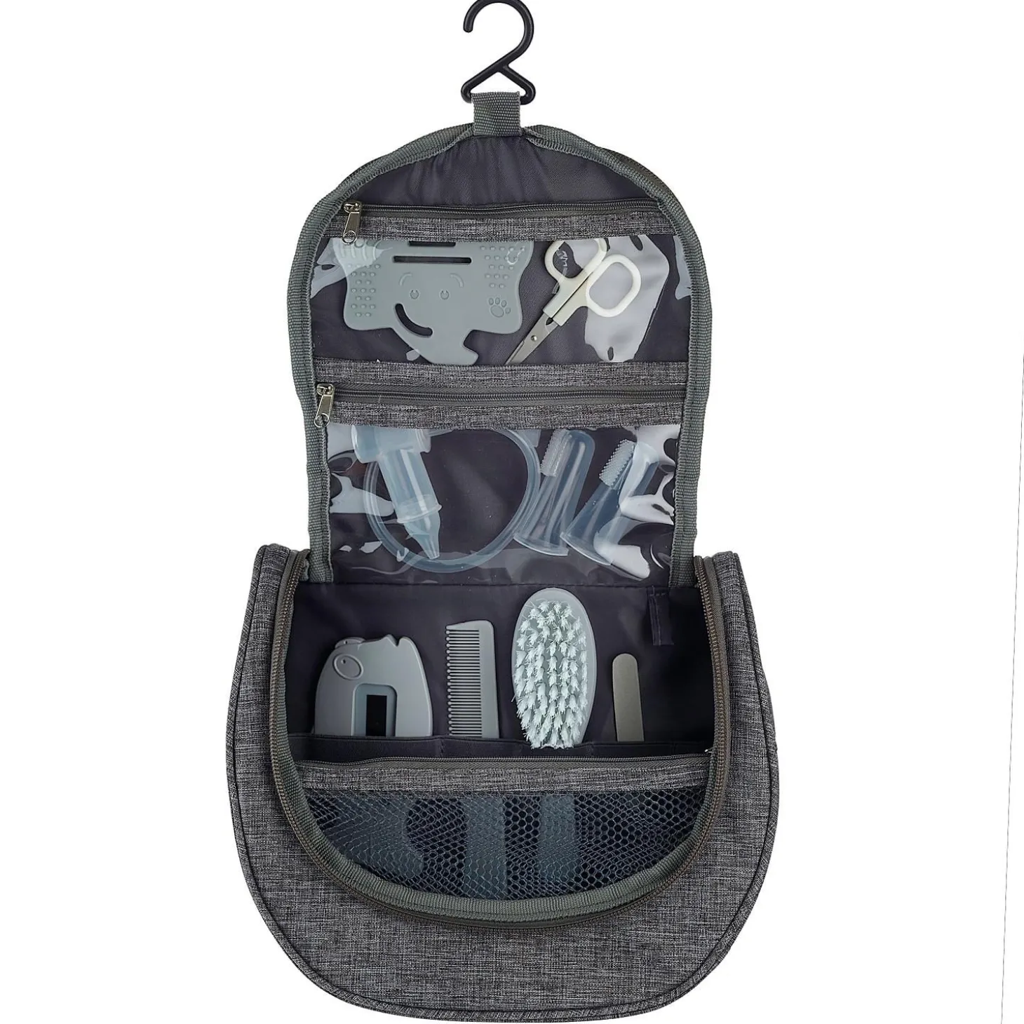 Thermobaby Trousse de soin avec accessoires Gris Chiné