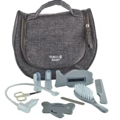 Thermobaby Trousse de soin avec accessoires Gris Chiné