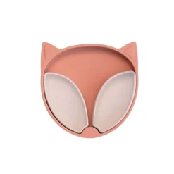 Tidy tot                    Assiette en silicone    Renard