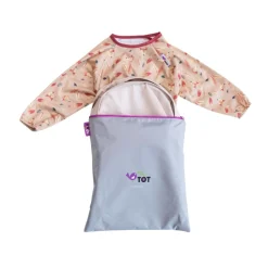 Tidy tot Kit Bavoir et Plateau Sable
