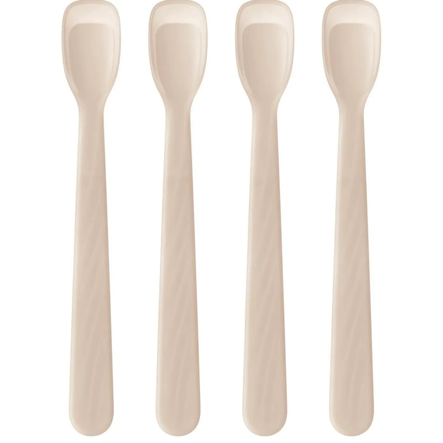 Tigex 4 cuillères douces hygiéniques Multicolore