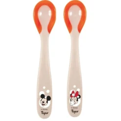 Tigex                    2 cuillères douces thermosensibles Mickey Minnie    Multicolore            6 mois+