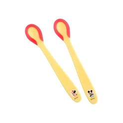 Tigex 2 cuillères douces thermosensibles Mickey Minnie Multicolore 6 mois+