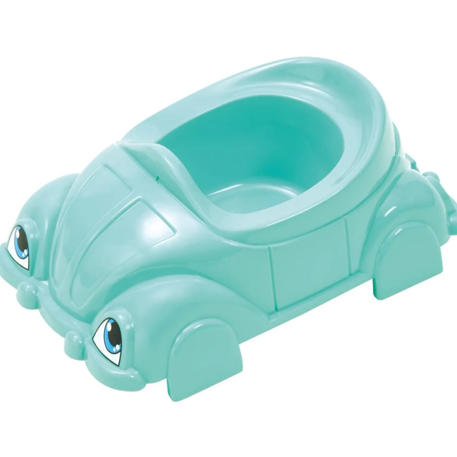 Tigex Pots rigolos hippo/voiture rose / turquoise / orange / vert
