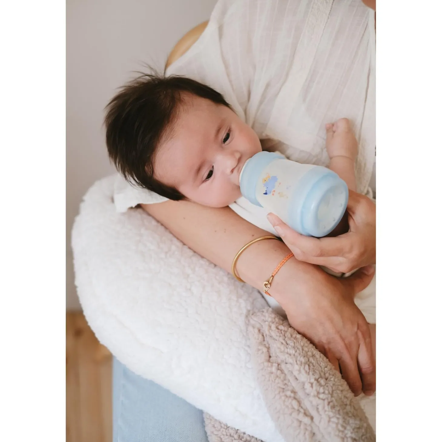 Tinéo Coussin de Maternité Phoque Beige