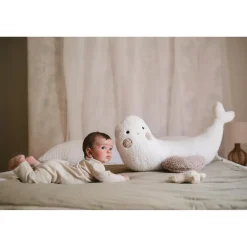 Tinéo Coussin de Maternité Phoque Beige