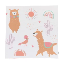 Tinéo Tapis de Jeu Nomade Alpagas Multicolore