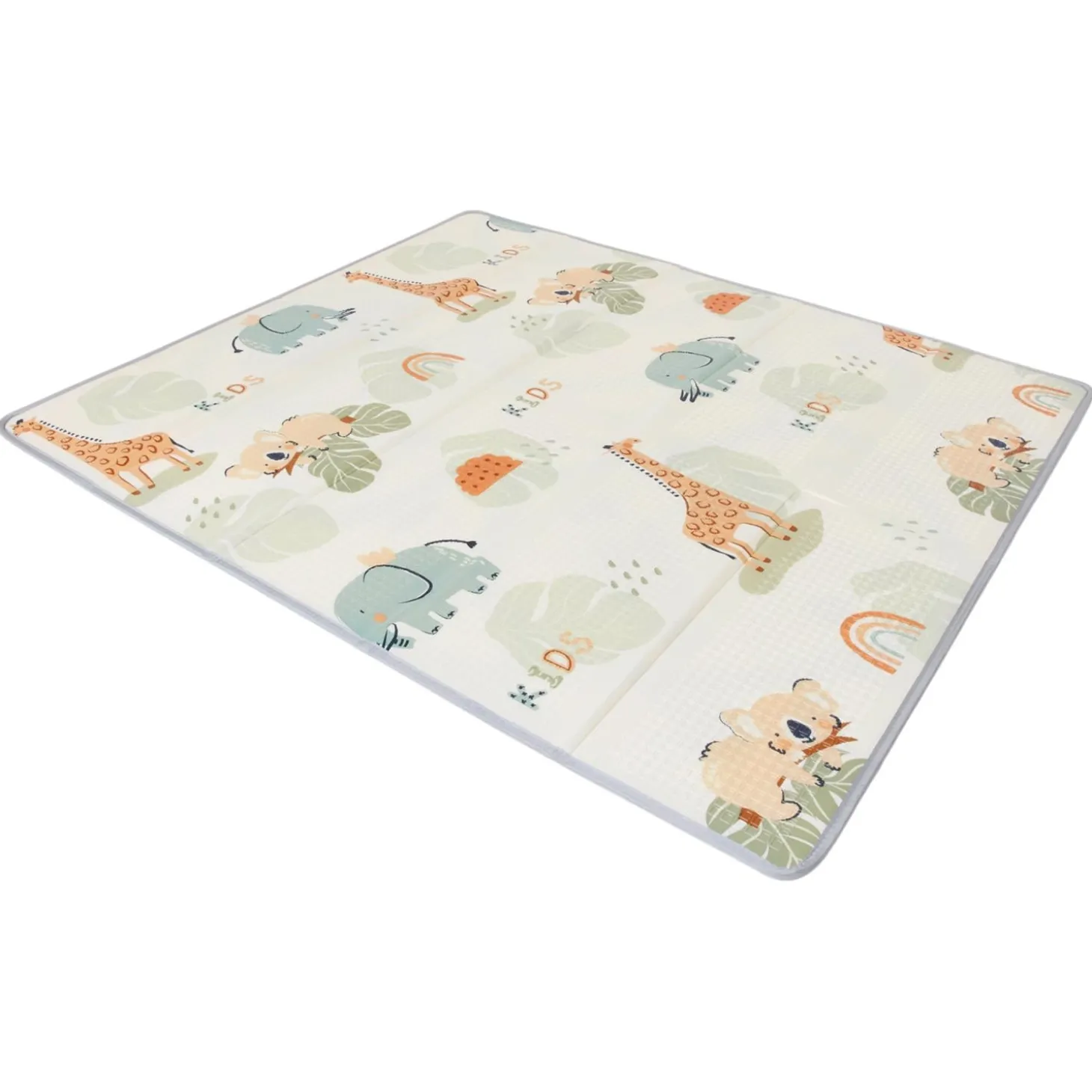 Tinéo Tapis de Jeu Xxl Reversible Multicolore
