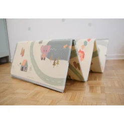 Tinéo Tapis de Jeu Xxl Reversible Multicolore