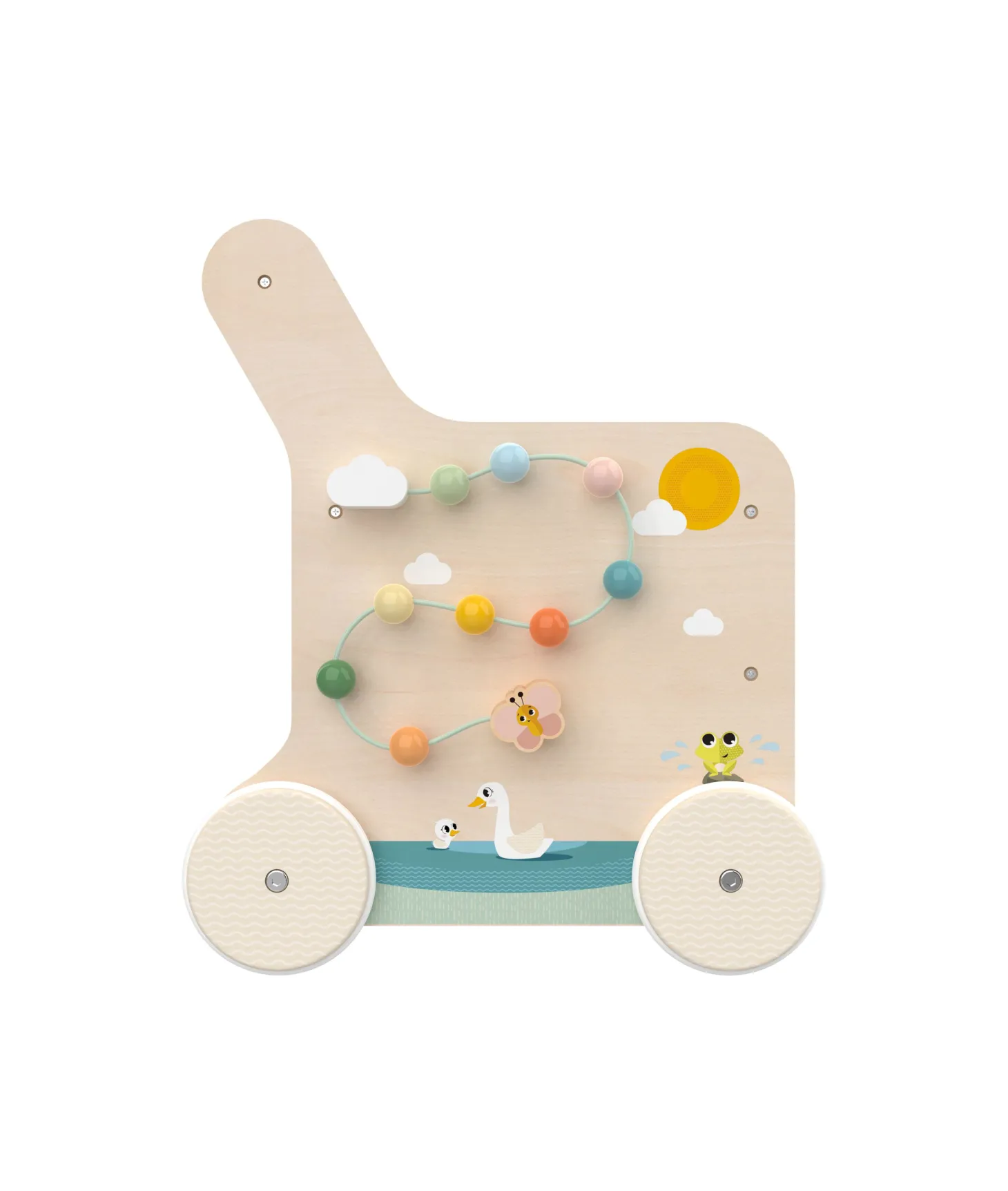 Tiny Love Chariot d'activité en bois Farmers