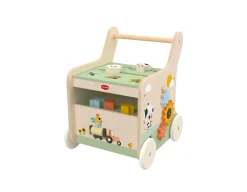 Tiny Love Chariot d'activité en bois Farmers