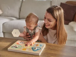 Tiny Love Puzzle musical en bois Farmers