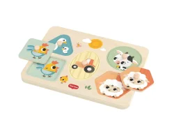 Tiny Love Puzzle musical en bois Farmers