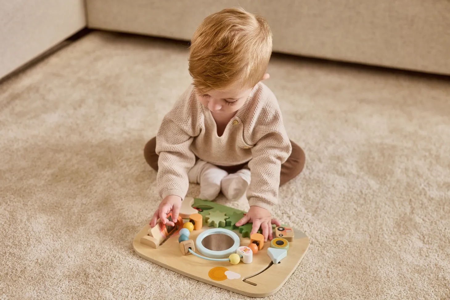 Tiny Love Tableau d'activités en bois Farmers