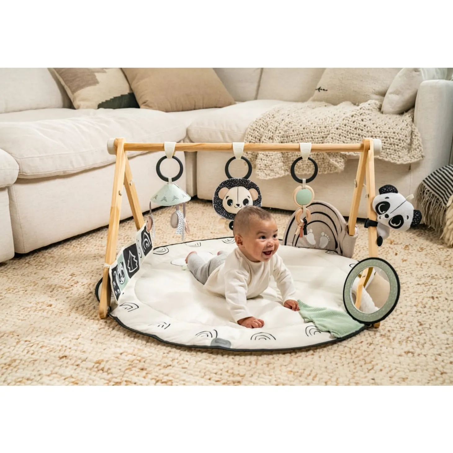 Tiny Love Tapis d'éveil Gymini luxe Black & White
