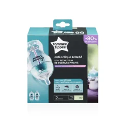 Tommee Tippee Biberon Anti-colique avancé Décoré Garcon 150 ml
