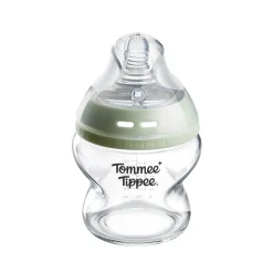 Tommee Tippee                    Biberon Anti-colique Natural Start en Verre    Blanc