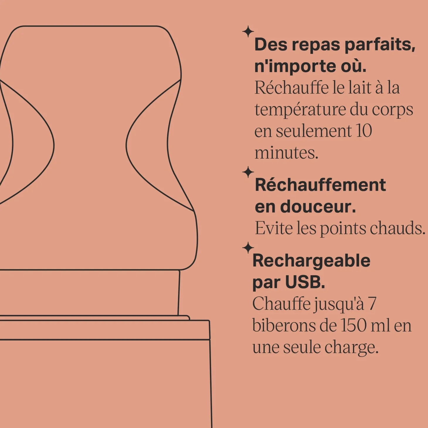 Tommee Tippee Chauffe biberon nomade