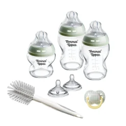 Tommee Tippee                    Coffret de naissance Natural Start Verre    Blanc