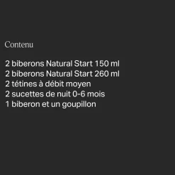 Tommee Tippee Coffret Naissance Natural Start Mixte Transparent Naissance