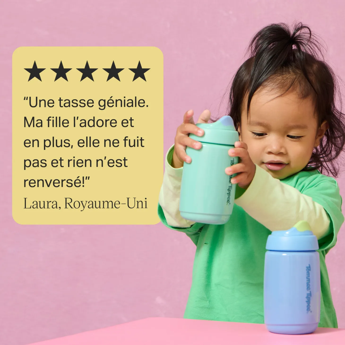 Tommee Tippee Gobelets avec bec Multicolore 390 ml