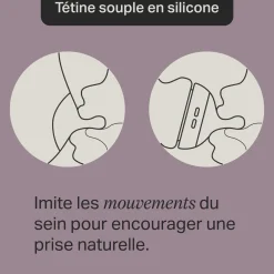 Tommee Tippee Lot de 2 biberons Avanced Anti Colique Transparent 260 ml