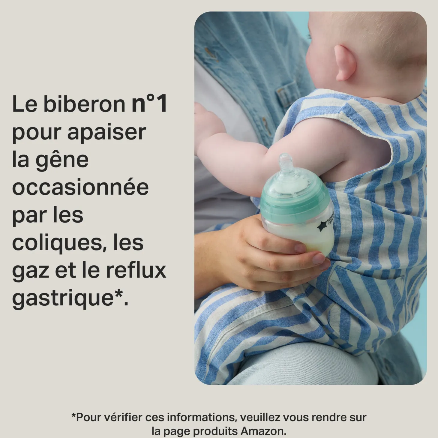 Tommee Tippee Lot de 2 biberons Avanced Anti Colique Transparent 260 ml