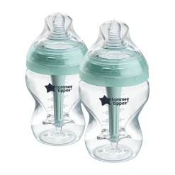 Tommee Tippee Lot de 2 biberons Avanced Anti Colique Transparent 260 ml