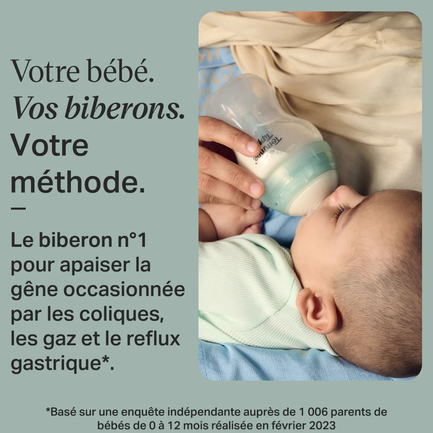 Tommee Tippee Lot de 2 Biberons Anti-colique Avancé Blanc 260 ml