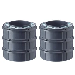 Tommee Tippee Lot de 6 Recharges pour Poubelle à couches Twist&Click Gris