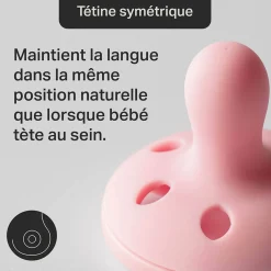 Tommee Tippee Lot de 2 Sucettes Imitant le Sein Maternel Multicolore 6-18 mois