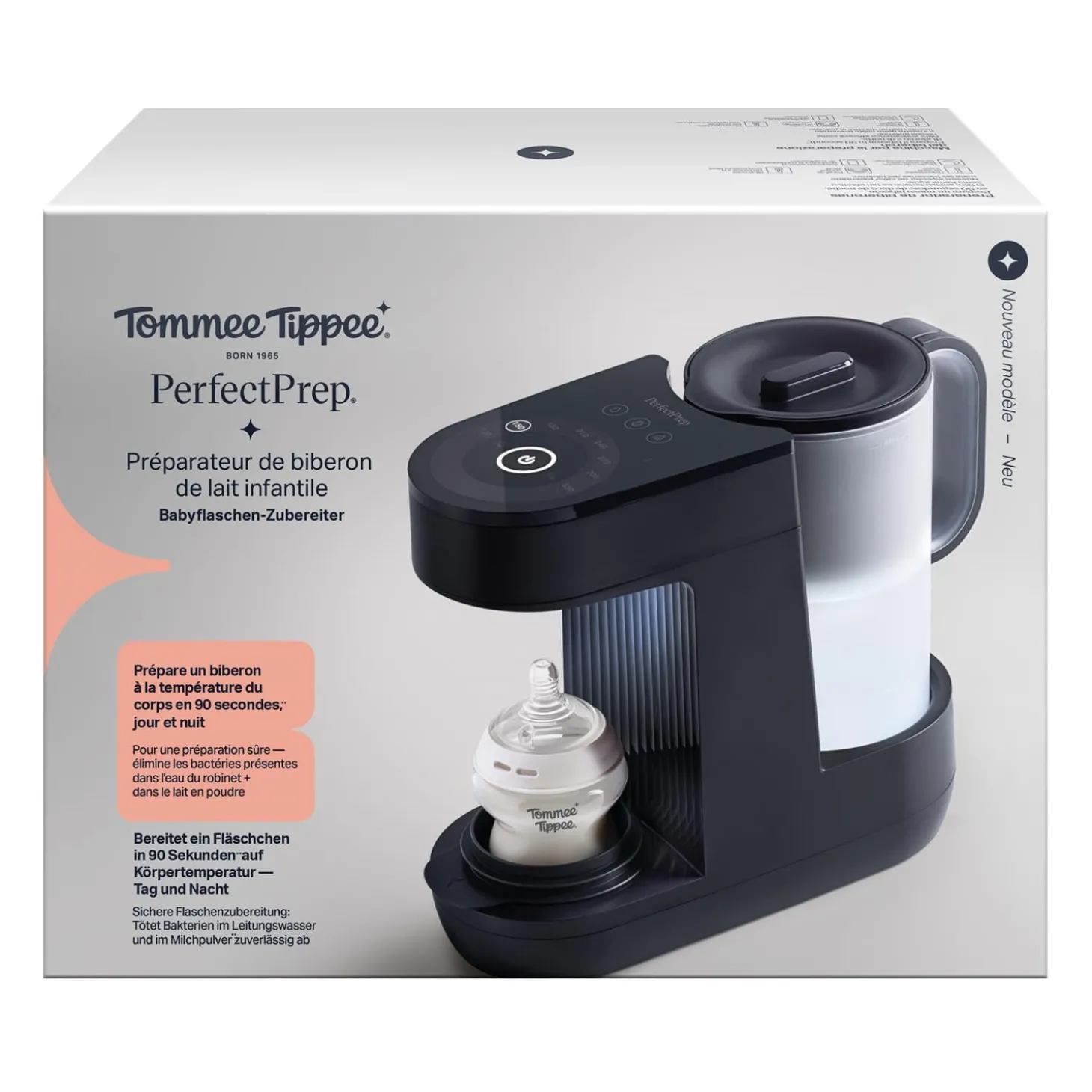 Tommee Tippee Machine Perfect Preparateur de biberon Bleu Ardoise