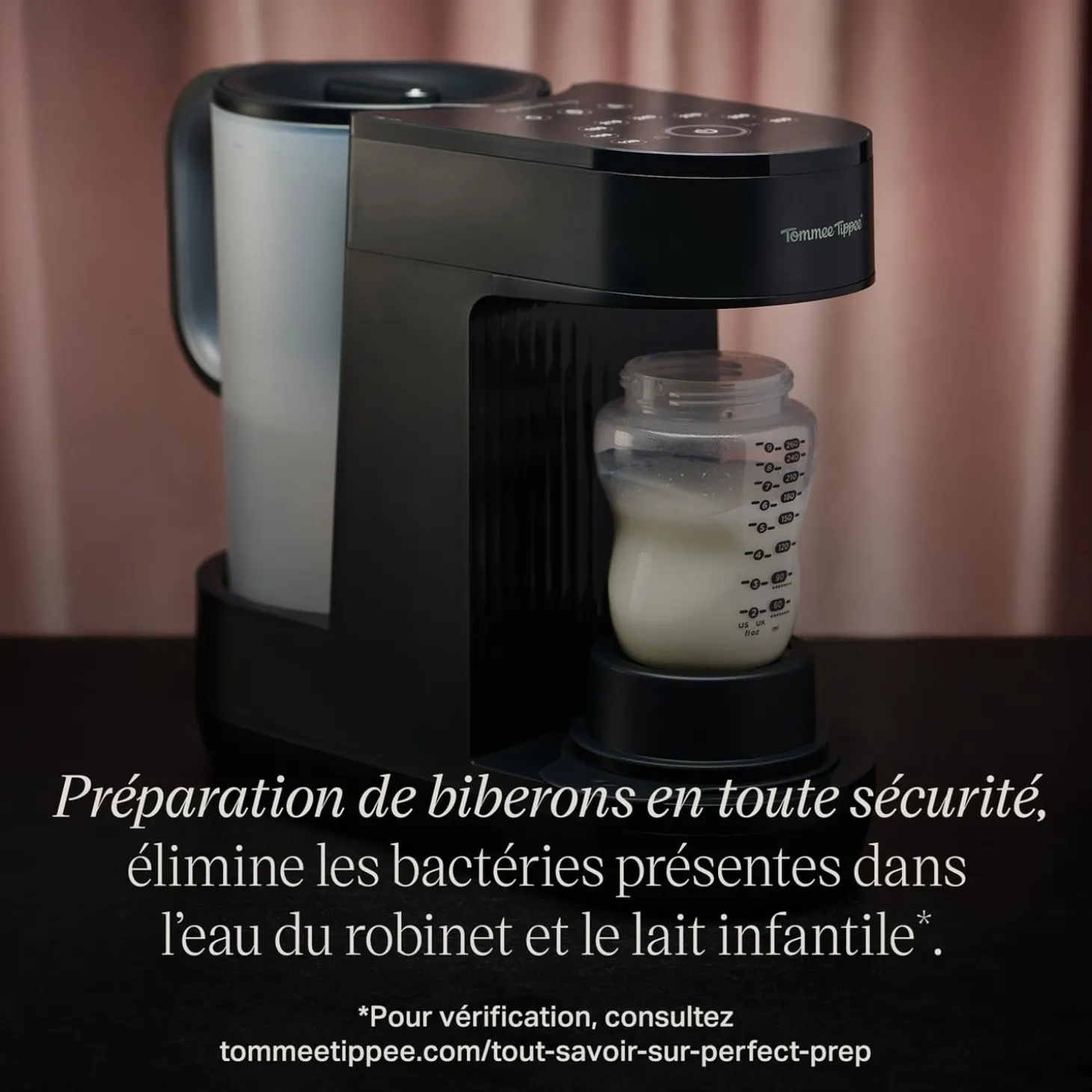 Tommee Tippee Machine Perfect Preparateur de biberon Bleu Ardoise