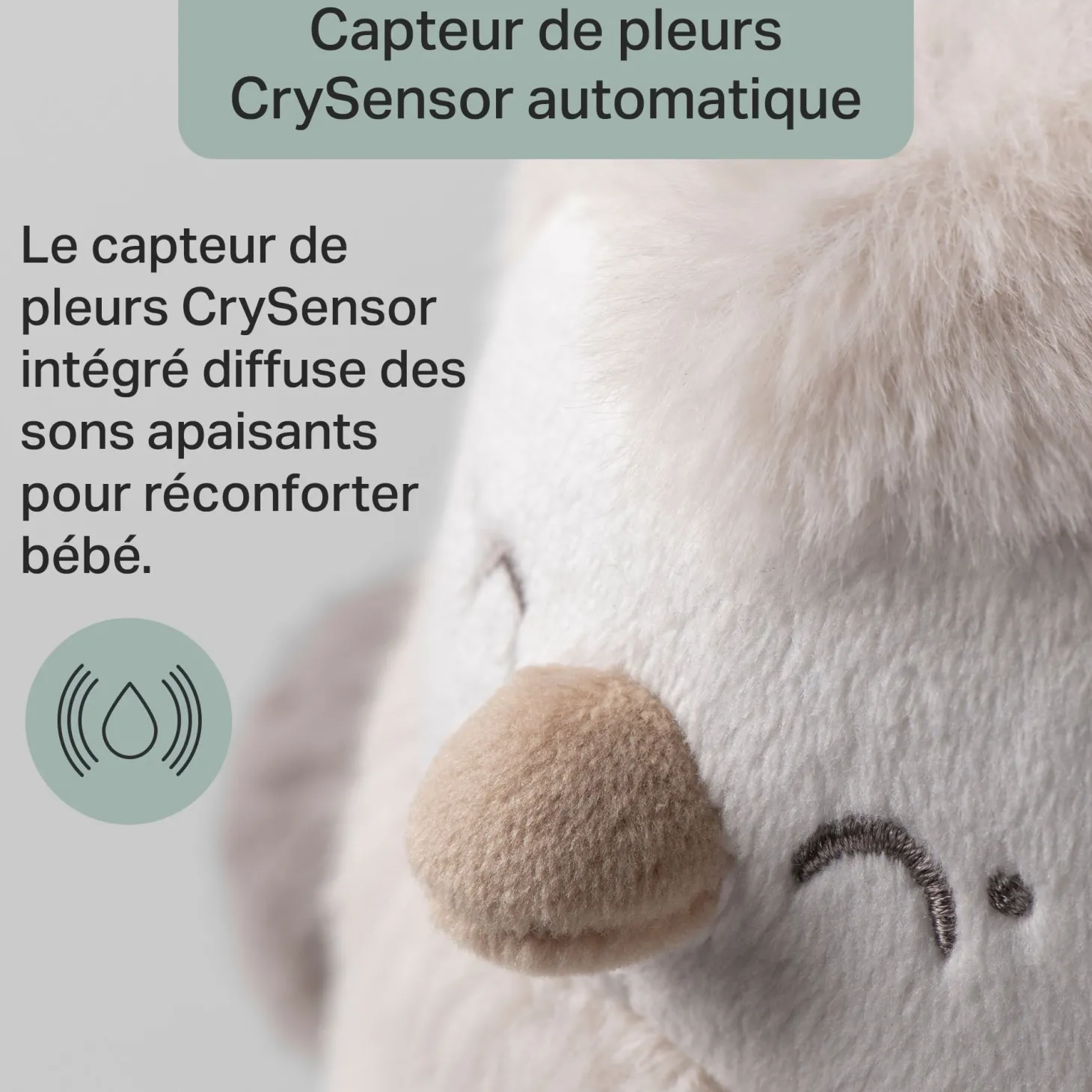 Tommee Tippee Mini peluche aide au sommeil Chouette