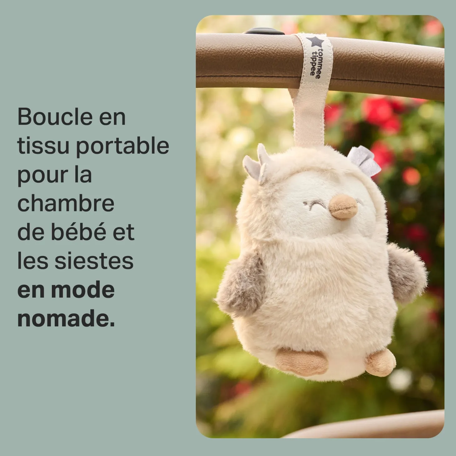 Tommee Tippee Mini peluche aide au sommeil Chouette
