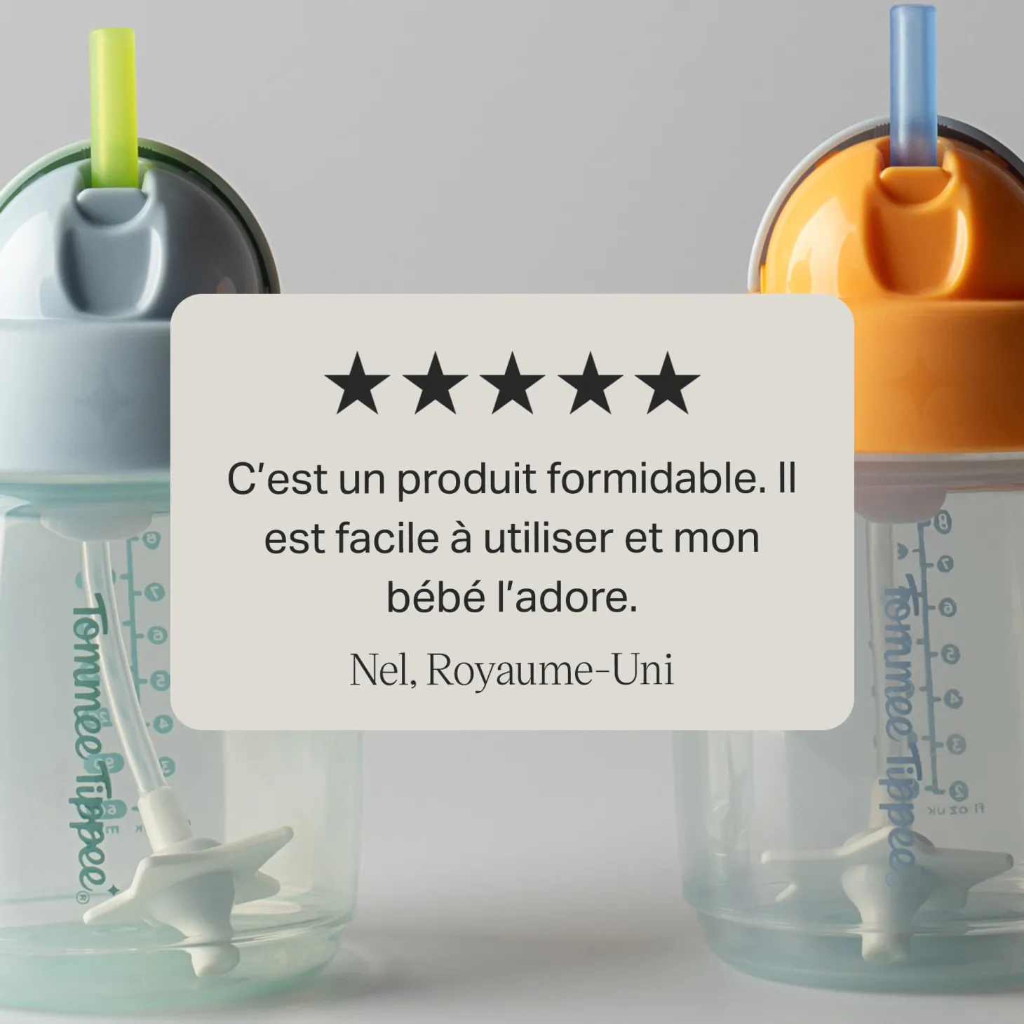 Tommee Tippee Paille d'apprentissage Multicolore 240 ml