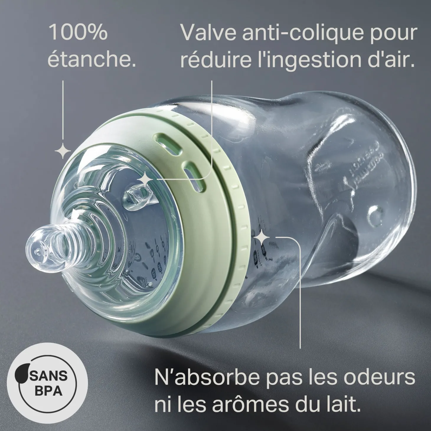 Tommee Tippee Petit coffret de naissance Natural Start Verre Blanc