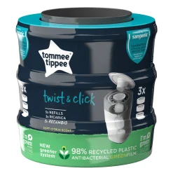 Tommee Tippee                    3 recharges Twist & Click