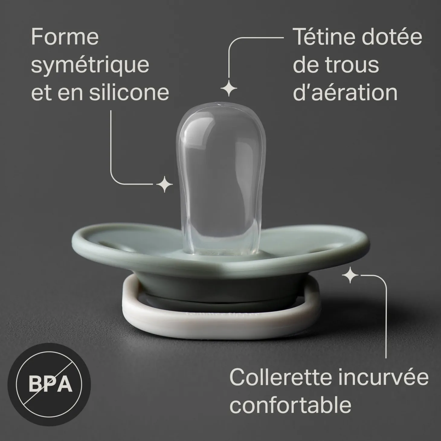 Tommee Tippee 2 Sucettes Any time 0-6 mois