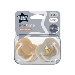 Tommee Tippee 2 sucettes Closer to Nature Classique Mixte 18-36 mois