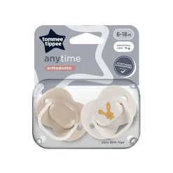 Tommee Tippee                    2 sucettes Closer to Nature classique Mixte    6-18 mois