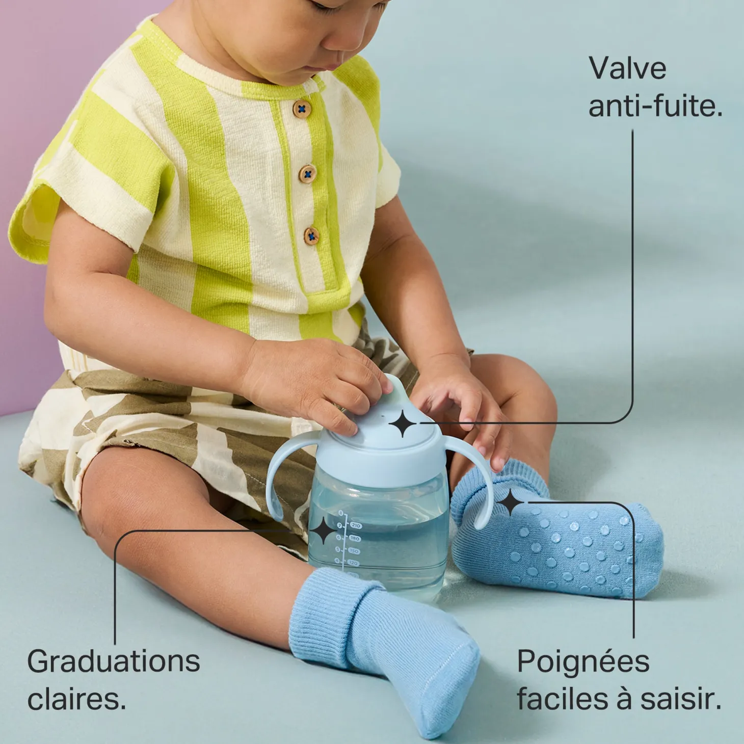 Tommee Tippee Tasse d’apprentissage à bec Vert 240 ml