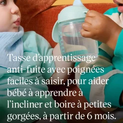 Tommee Tippee Tasse d’apprentissage à bec Vert 240 ml