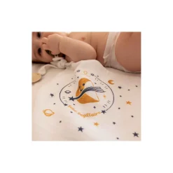 Tom&Mila Doudou Plat Astro Sagittaire Blanc/Bleu