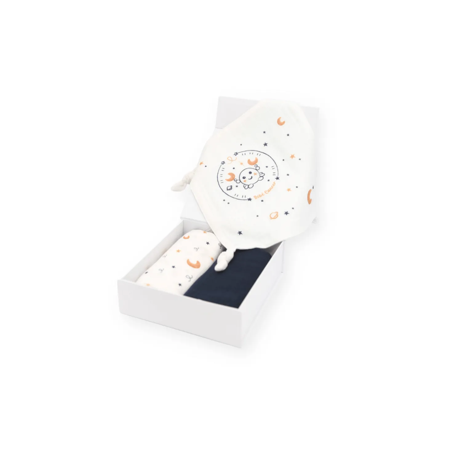 Tom&Mila Mon coffret Astro Cancer Blanc/Bleu Nuit