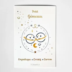 Tom&Mila                    Mon coffret Astro Gémeaux    Blanc/Bleu Nuit