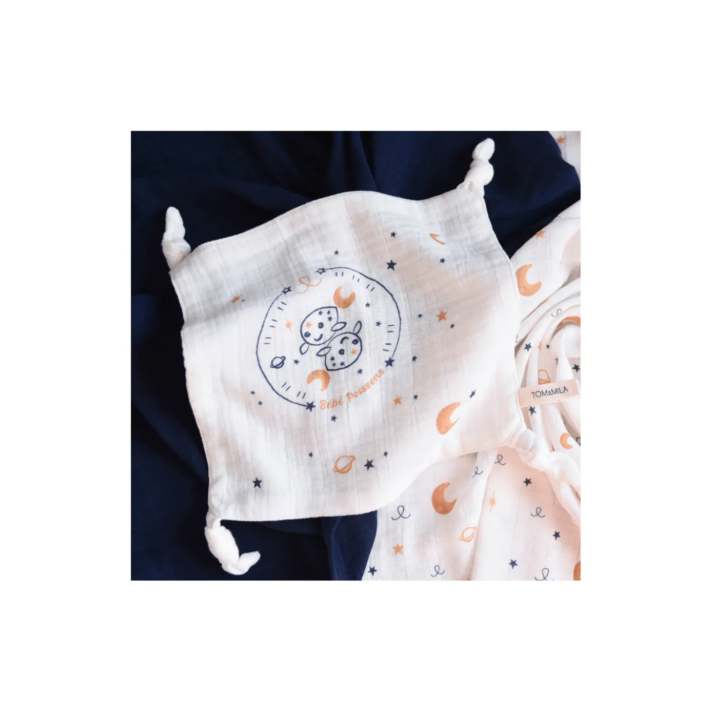 Tom&Mila Mon coffret Astro Poissons Blanc/Bleu Nuit