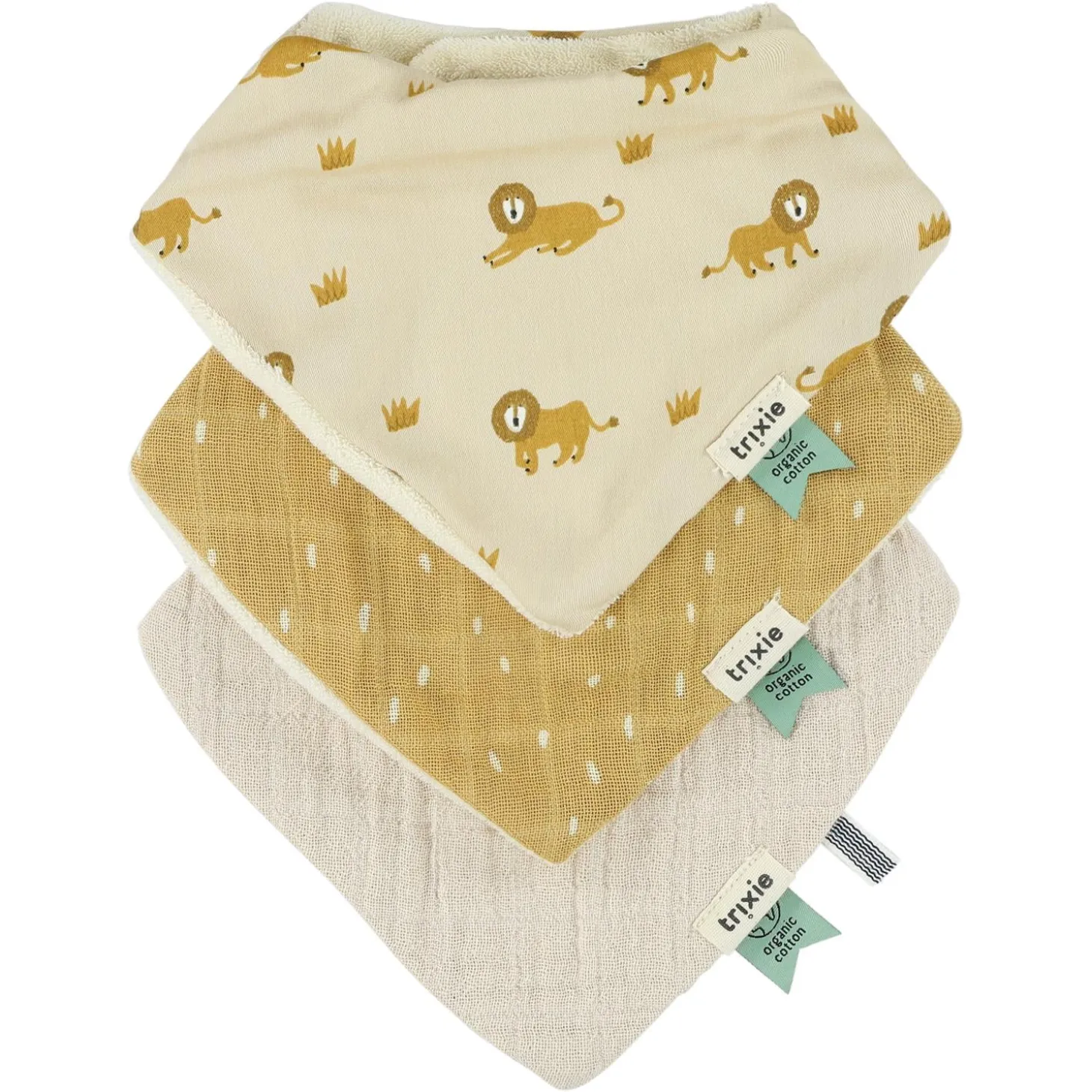 Trixie Bavoir bandana 3-pack mix Lively Lion