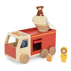 Trixie                    Camion de pompier en bois    All Animals
